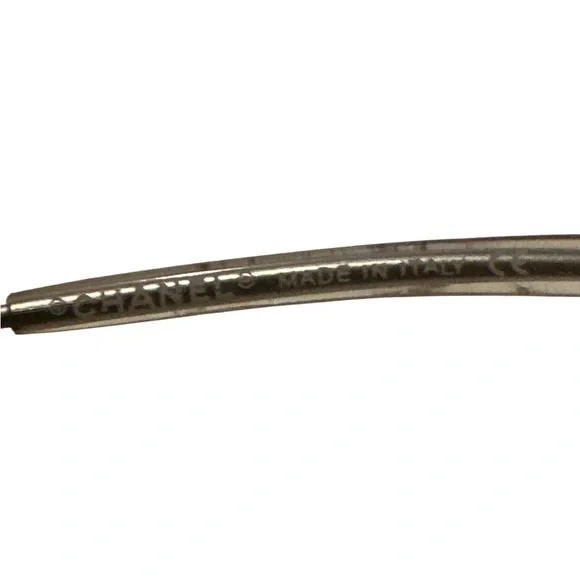 Chanel Silver Rimless Sunglasses CH. 4053H vantage 1990s - Picture 9 of 10